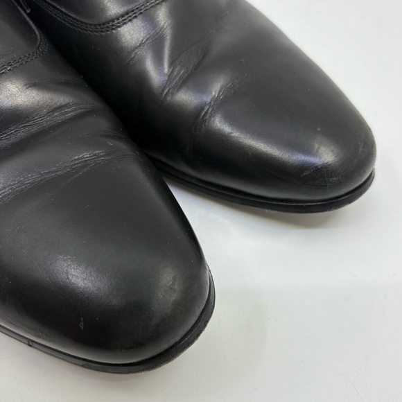 Saint Laurent Paris Black Leather Derby Size 40 - Picture 9 of 13